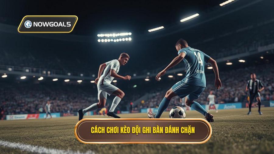 1. Cách chơi kèo đội ghi bàn đánh chặn