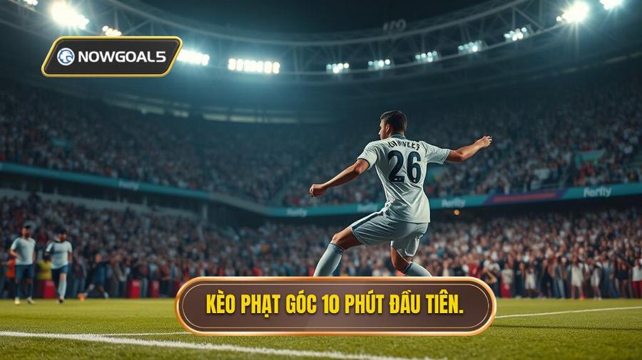 1. Kèo phạt góc 10 phút đầu tiên.