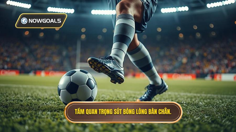 1. Tầm quan trọng sút bóng lòng bàn chân.
