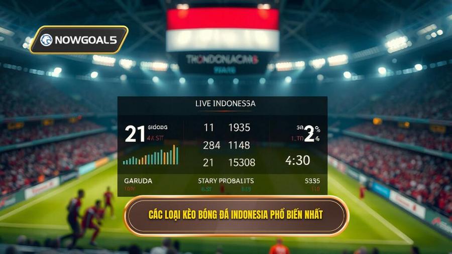 2. Các loại kèo bóng đá Indonesia phổ biến nhất