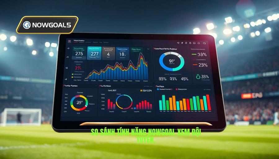 Bảng so sánh tính năng khi xem đội tuyển quốc gia trên Nowgoal